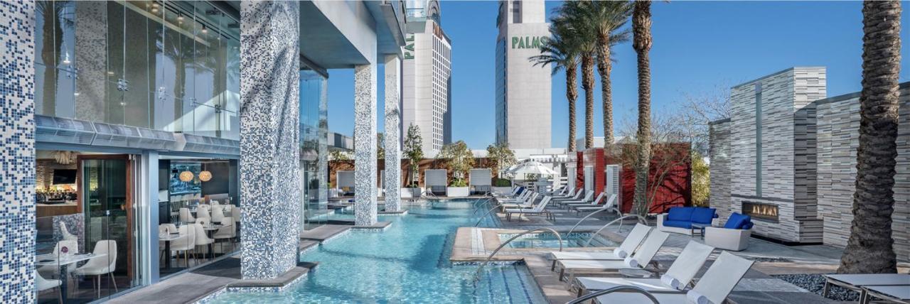 Huge Modern Luxury 17 Floor Panoramic Corner Suite With Open Balcony لاس فيغاس المظهر الخارجي الصورة